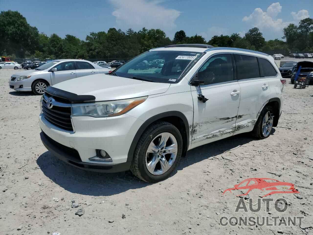 TOYOTA HIGHLANDER 2016 - 5TDDKRFHXGS296584