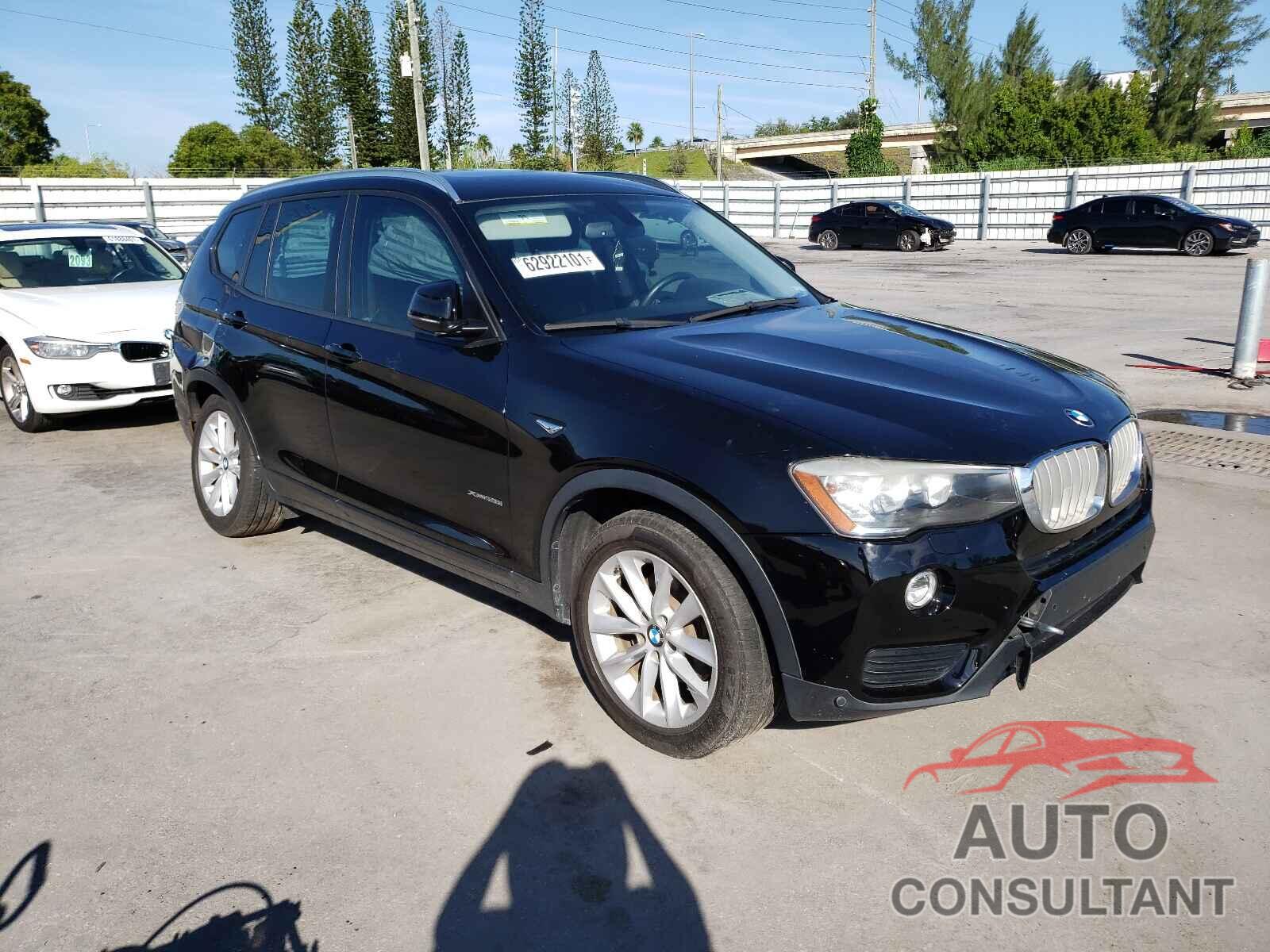 BMW X3 2016 - 5UXWX9C54G0D66816
