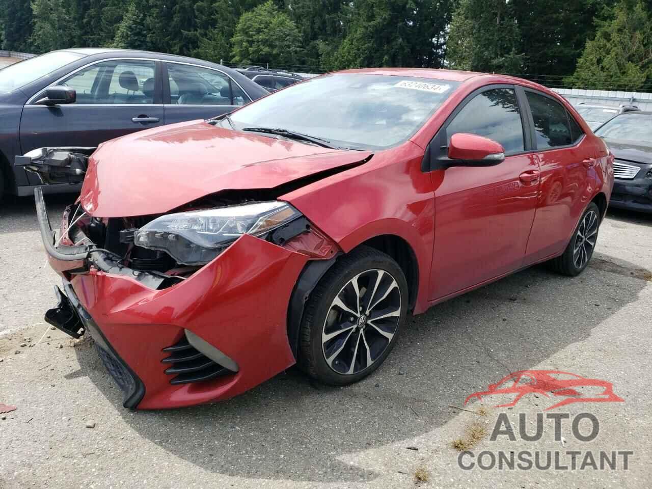TOYOTA COROLLA 2018 - 2T1BURHE7JC040407
