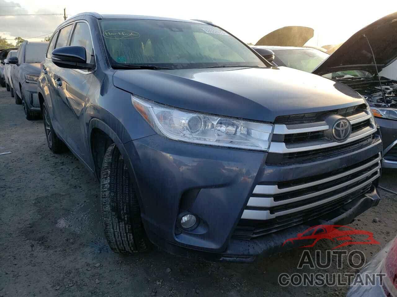 TOYOTA HIGHLANDER 2018 - 5TDKZRFH6JS236604