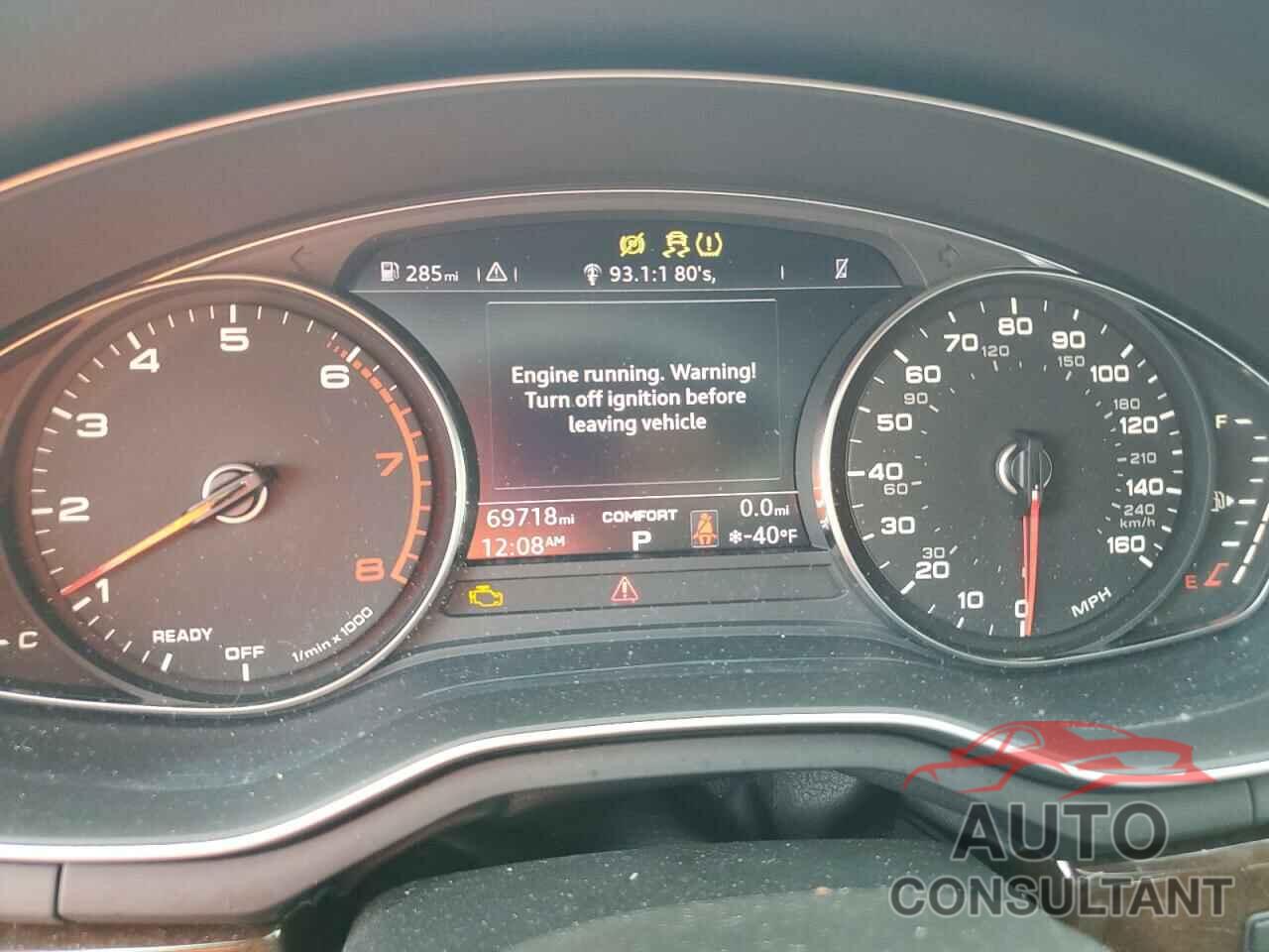 AUDI A4 2019 - WAUGMAF44KN006129