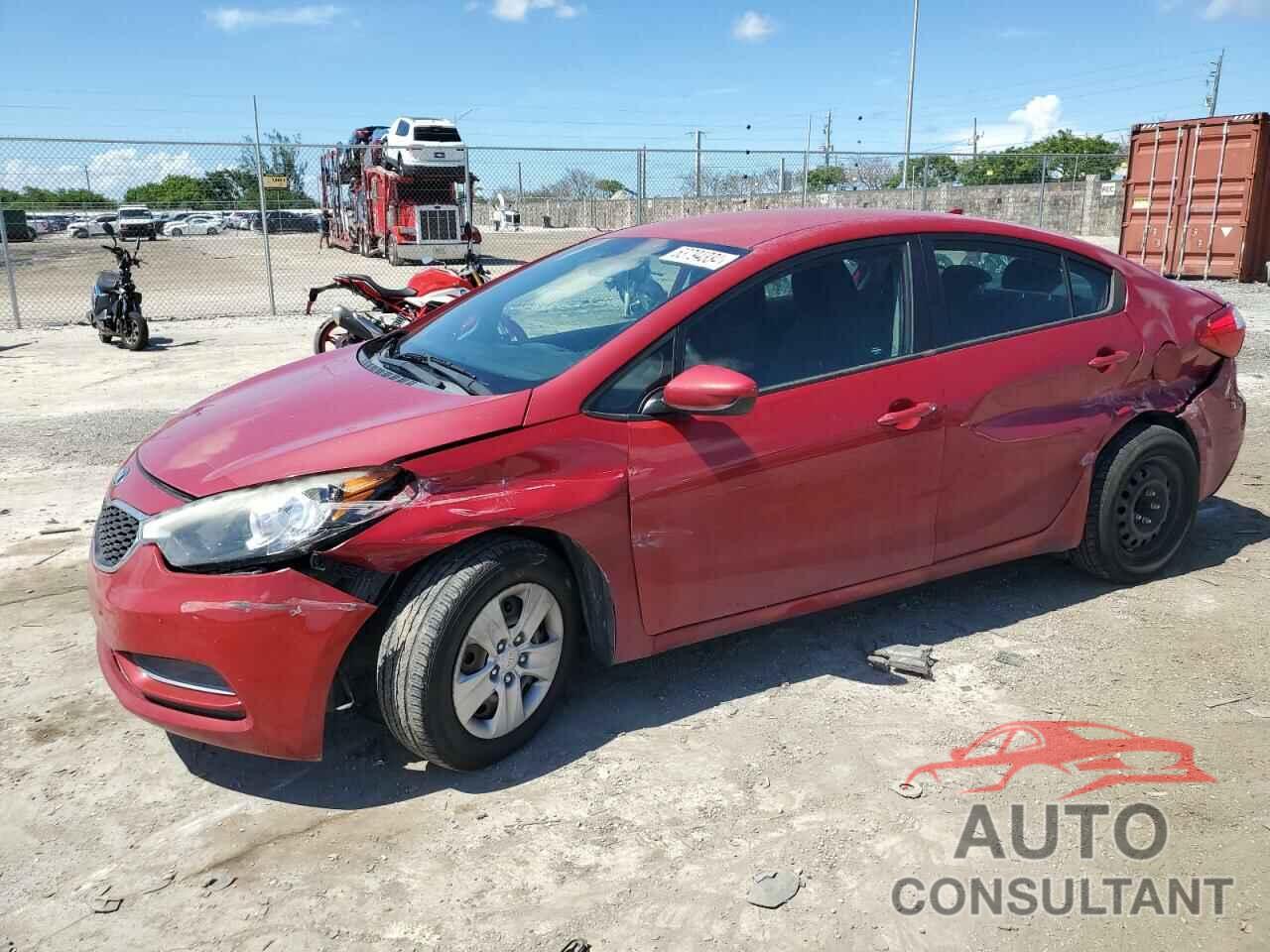 KIA FORTE 2016 - KNAFK4A69G5442543