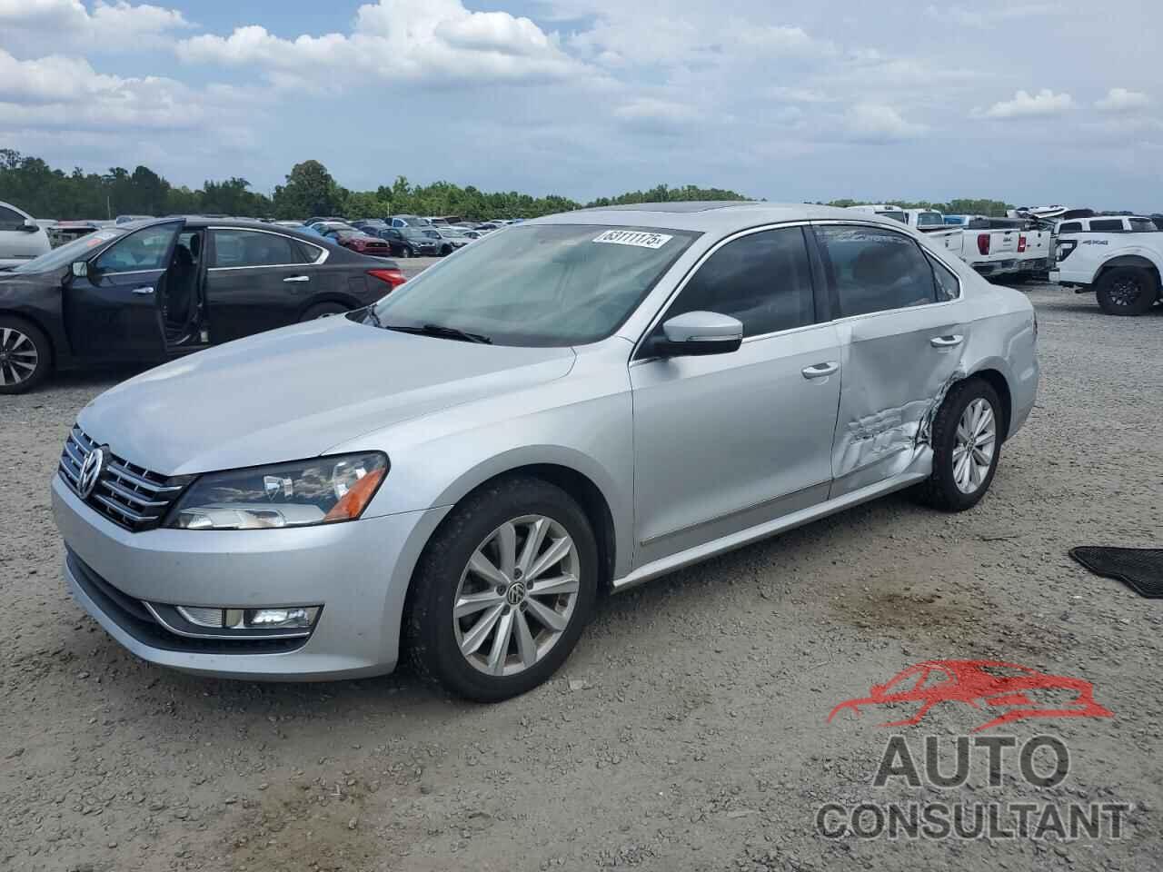 VOLKSWAGEN PASSAT 2013 - 1VWCH7A39DC058181