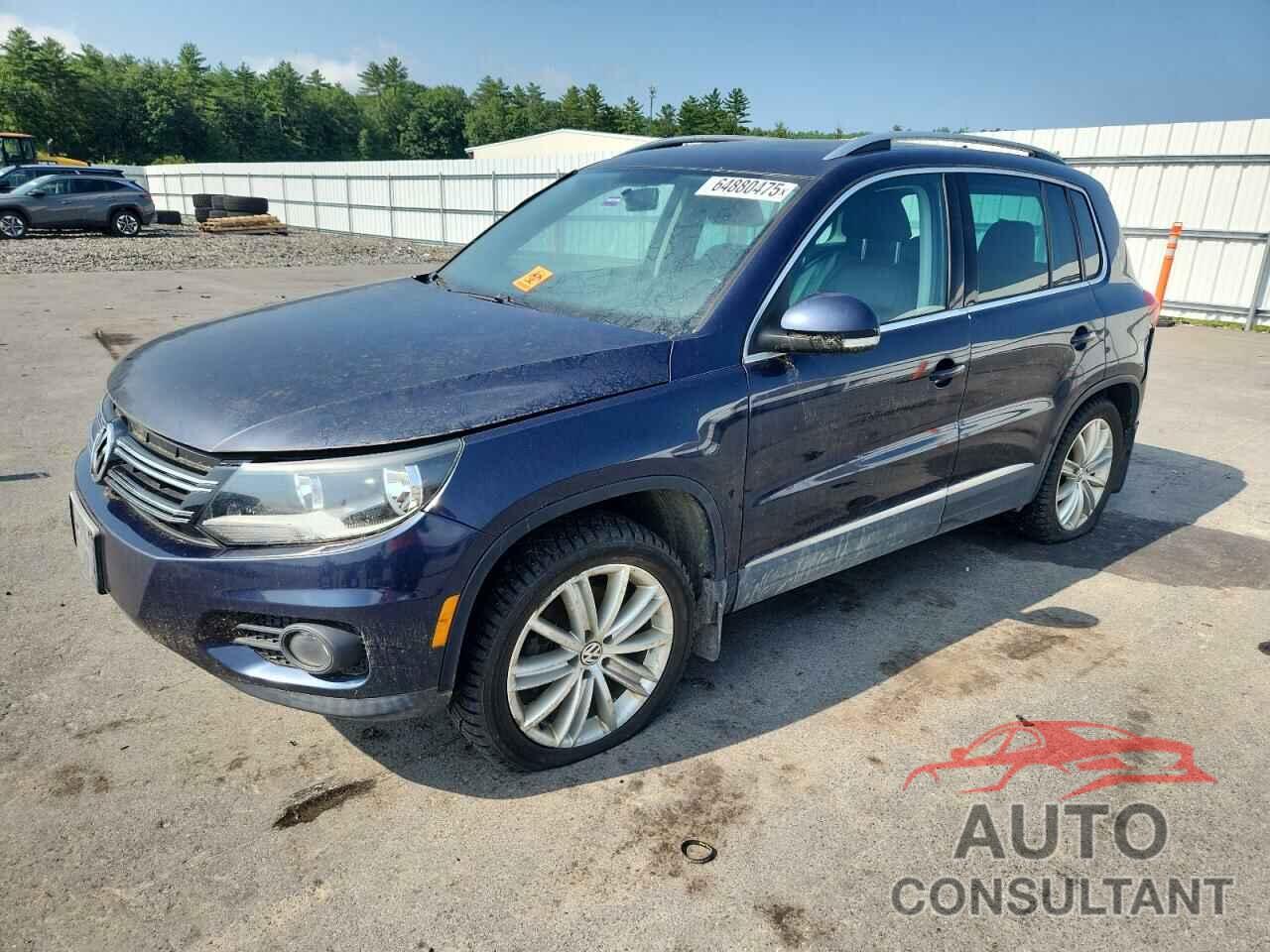 VOLKSWAGEN TIGUAN 2013 - WVGBV3AXXDW056999