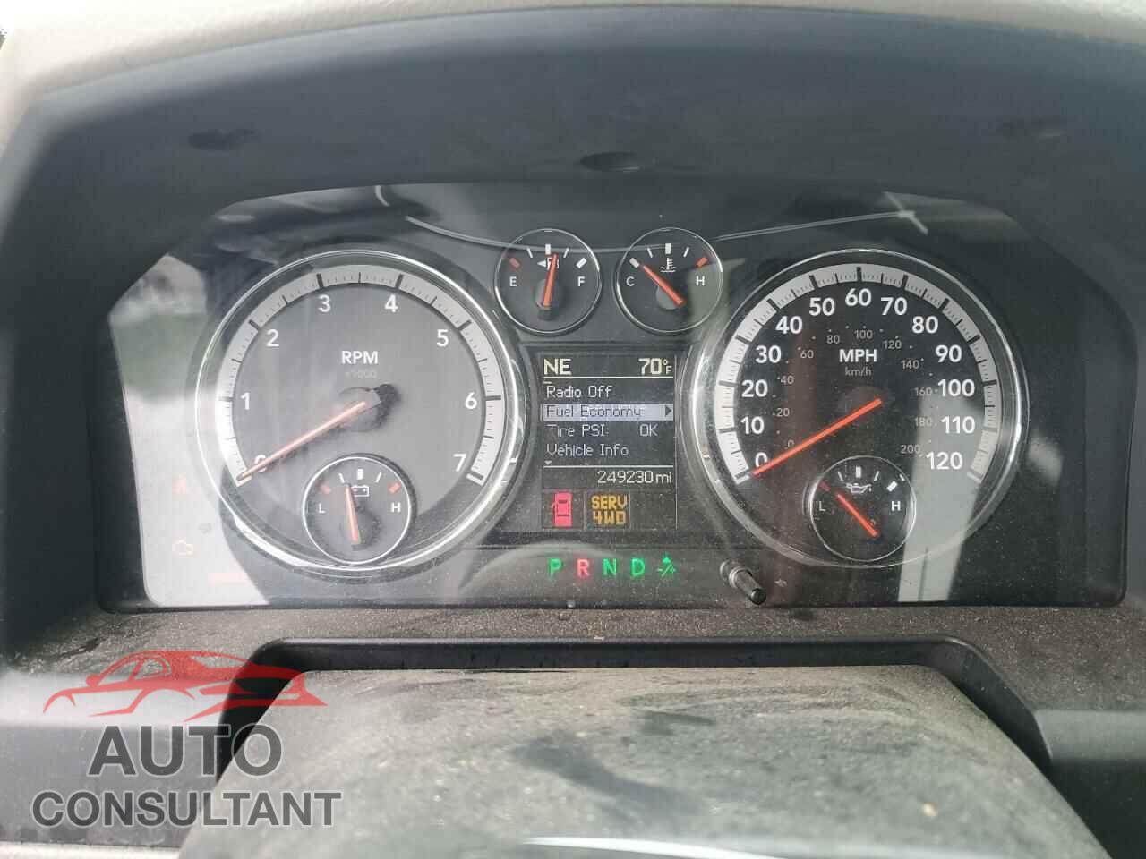 DODGE RAM 1500 2012 - 1C6RD7GTXCS187901