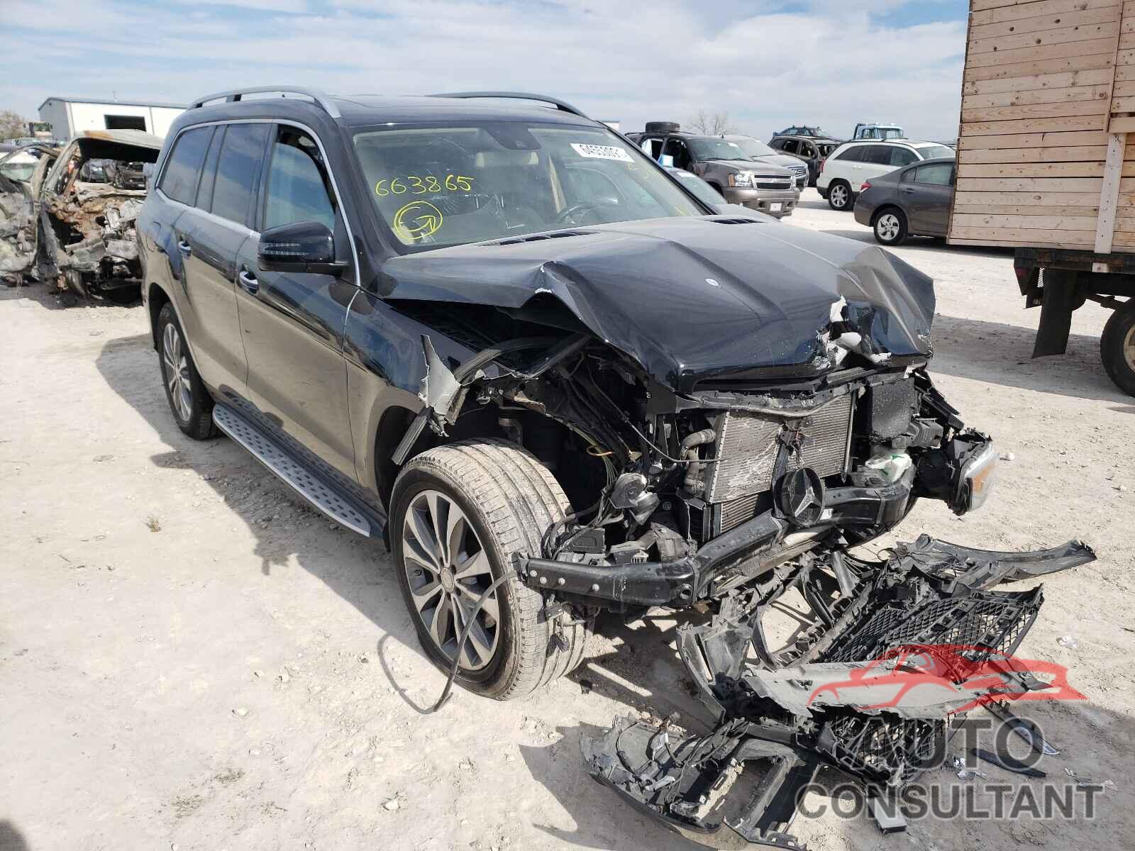 MERCEDES-BENZ GL-CLASS 2016 - 4JGDF6EE9GA663865