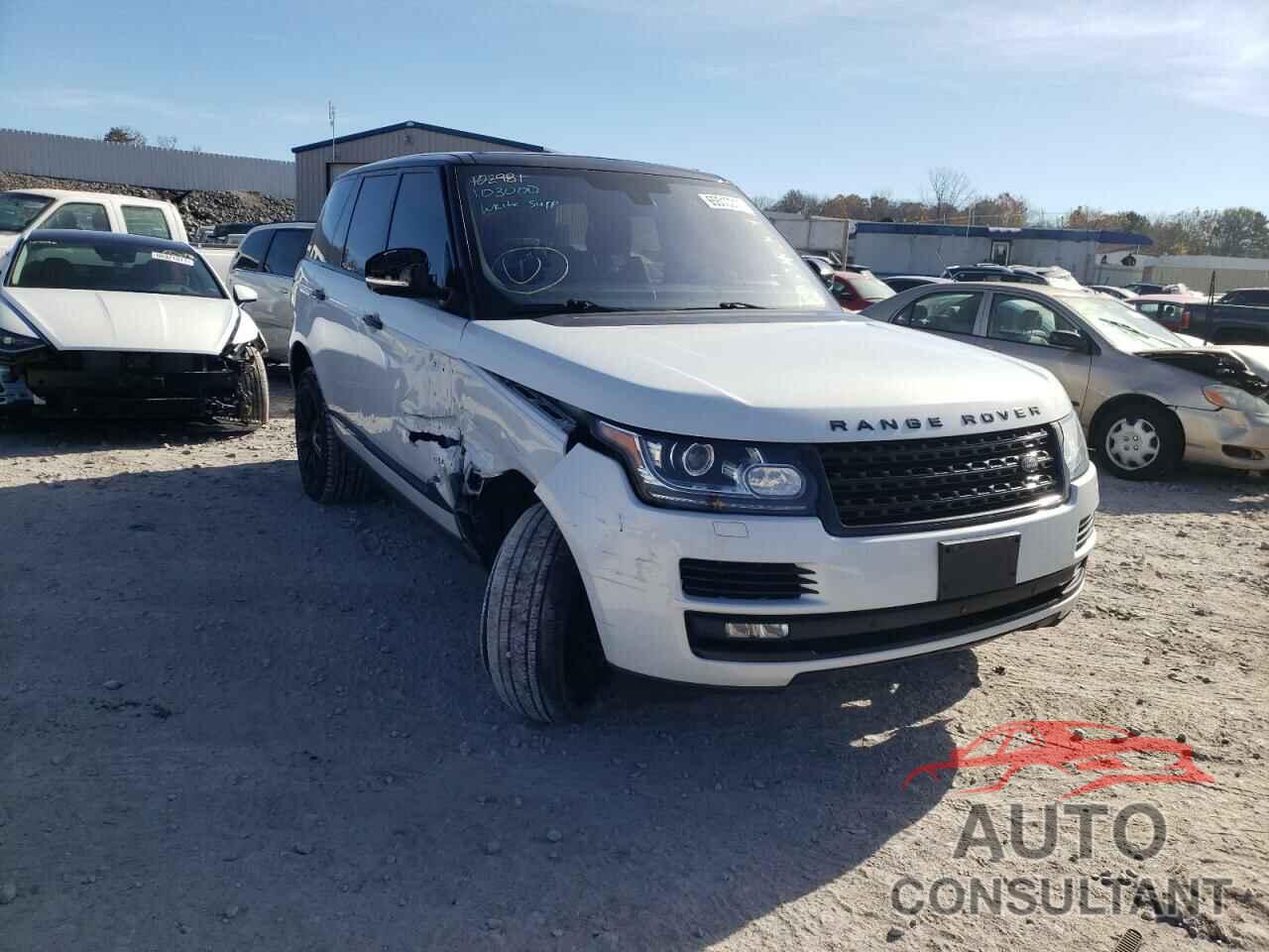 LAND ROVER RANGEROVER 2016 - SALGS2KF5GA259070