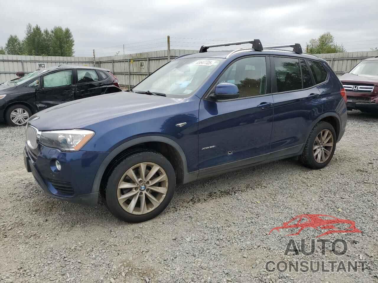 BMW X3 2016 - 5UXWX9C54G0D72616