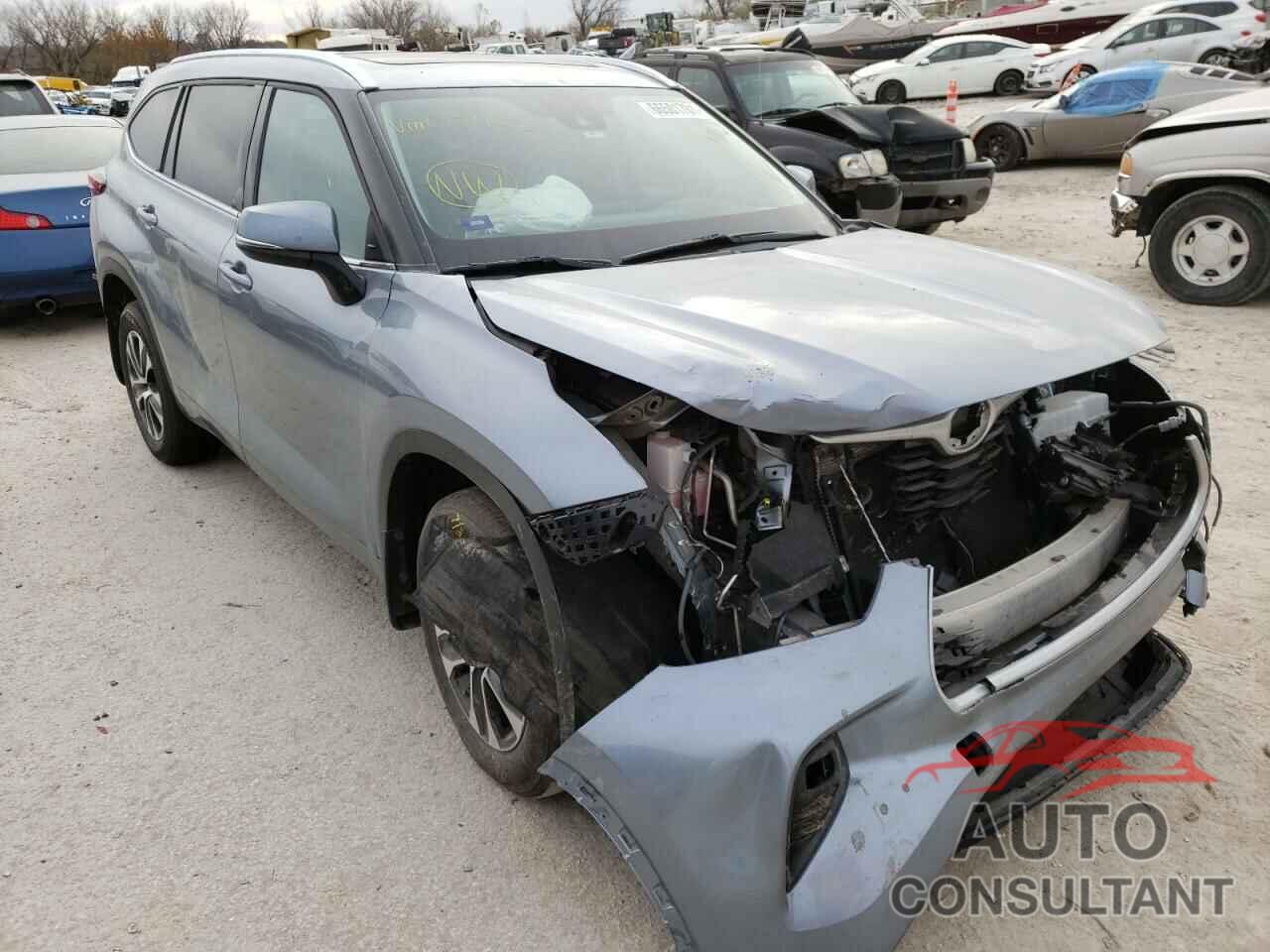 TOYOTA HIGHLANDER 2021 - 5TDGZRBH4MS074925