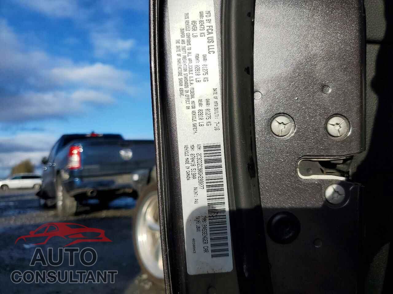 DODGE CHALLENGER 2016 - 2C3CDZC90GH299077