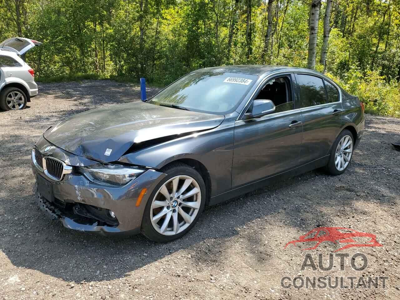 BMW 3 SERIES 2017 - WBA8A3C37HK692682