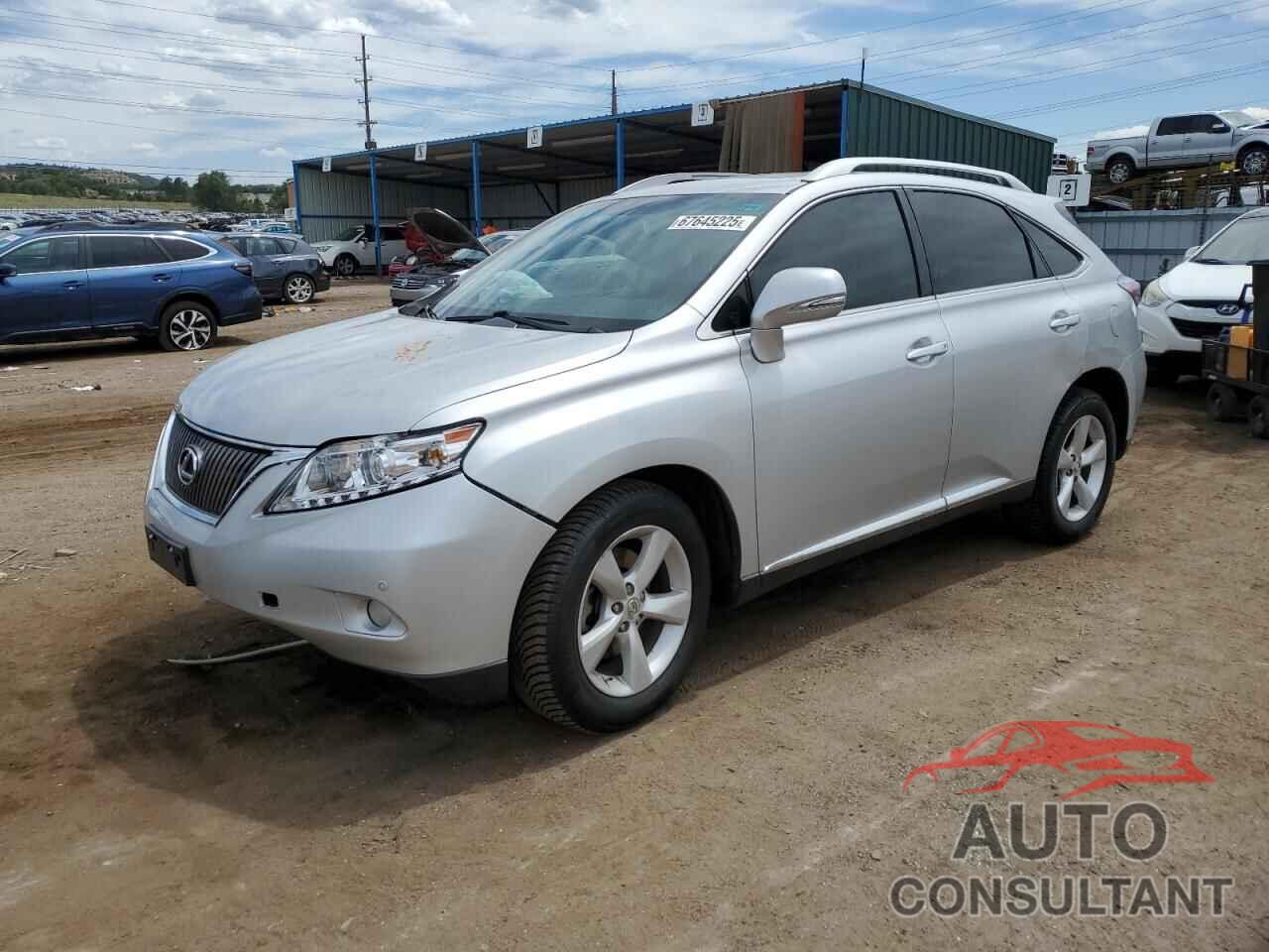 LEXUS RX350 2010 - JTJZK1BA3A2404510