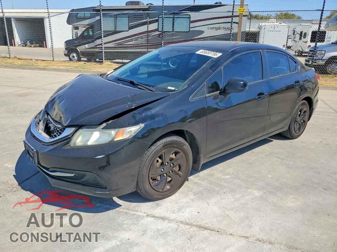 HONDA CIVIC 2013 - 19XFB2F52DE209059
