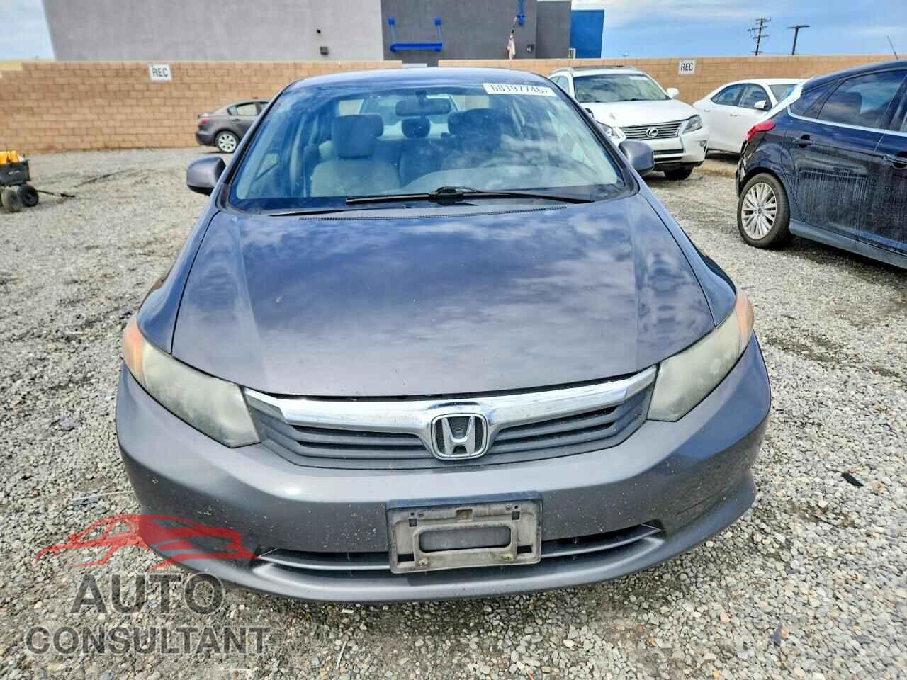HONDA CIVIC 2012 - 2HGFB2F5XCH609813