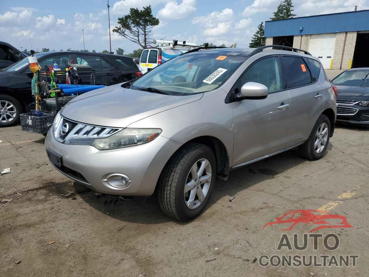 NISSAN MURANO 2010 - JN8AZ1MW0AW117174