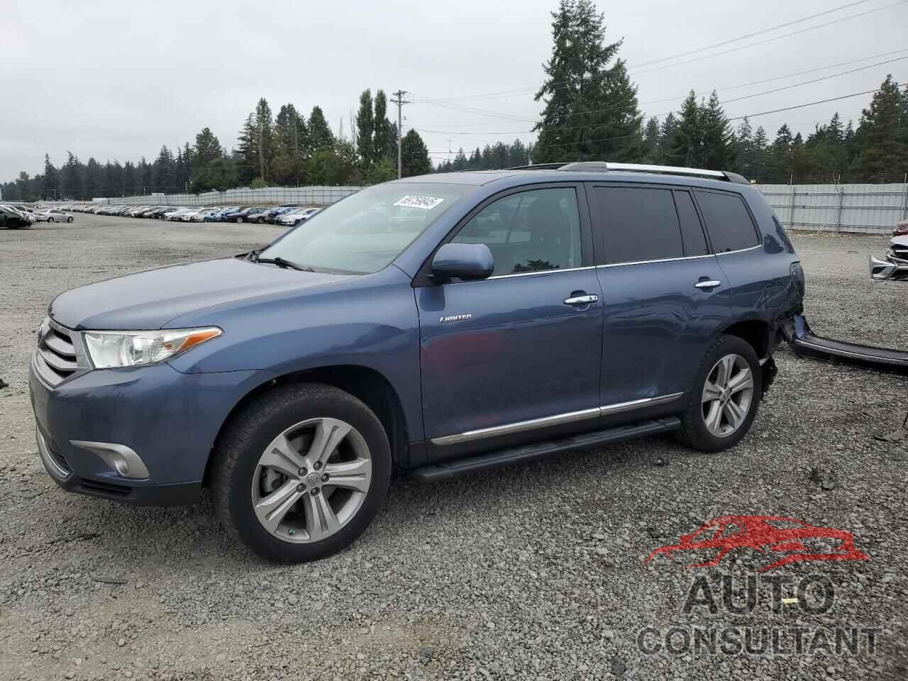 TOYOTA HIGHLANDER 2013 - 5TDDK3EH4DS260447