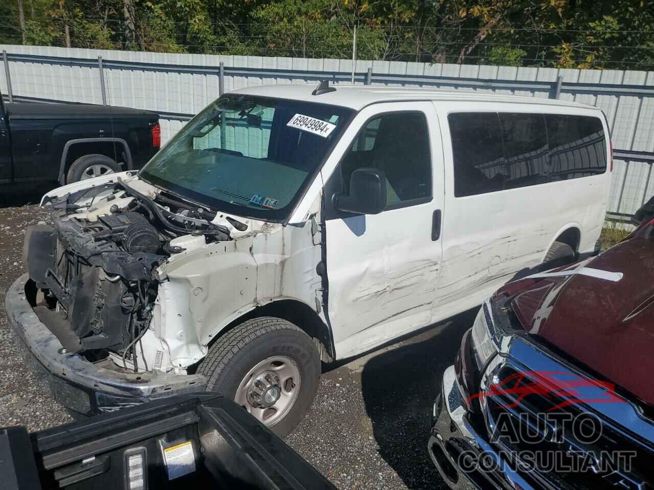 CHEVROLET EXPRESS 2018 - 1GAWGFFG9J1274685