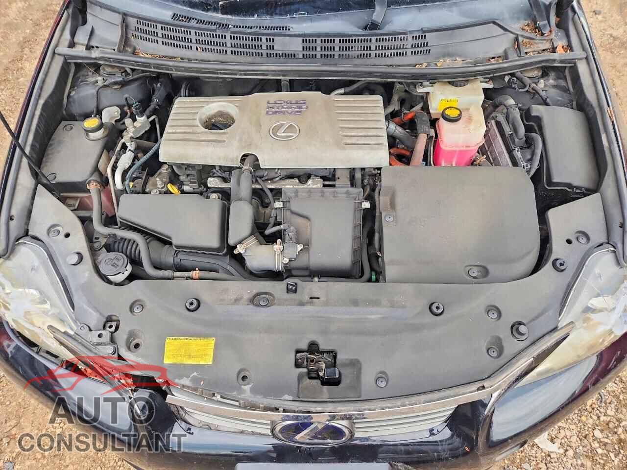 LEXUS CT 200 2012 - JTHKD5BH2C2116837