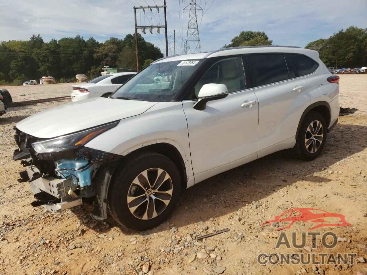 TOYOTA HIGHLANDER 2023 - 5TDKDRAH1PS028922