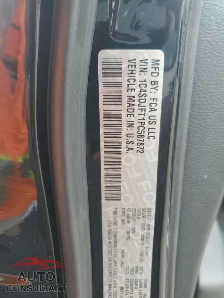 DODGE DURANGO 2023 - 1C4SDJFT1PC587872