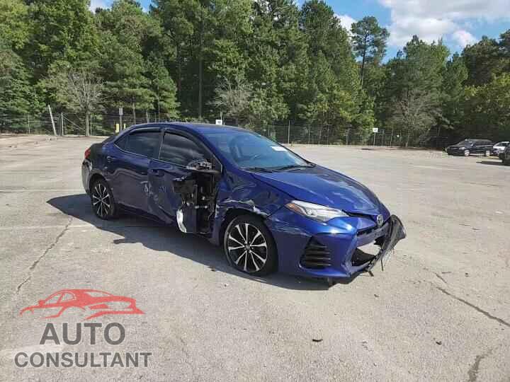 TOYOTA COROLLA 2017 - 2T1BURHE5HC829925