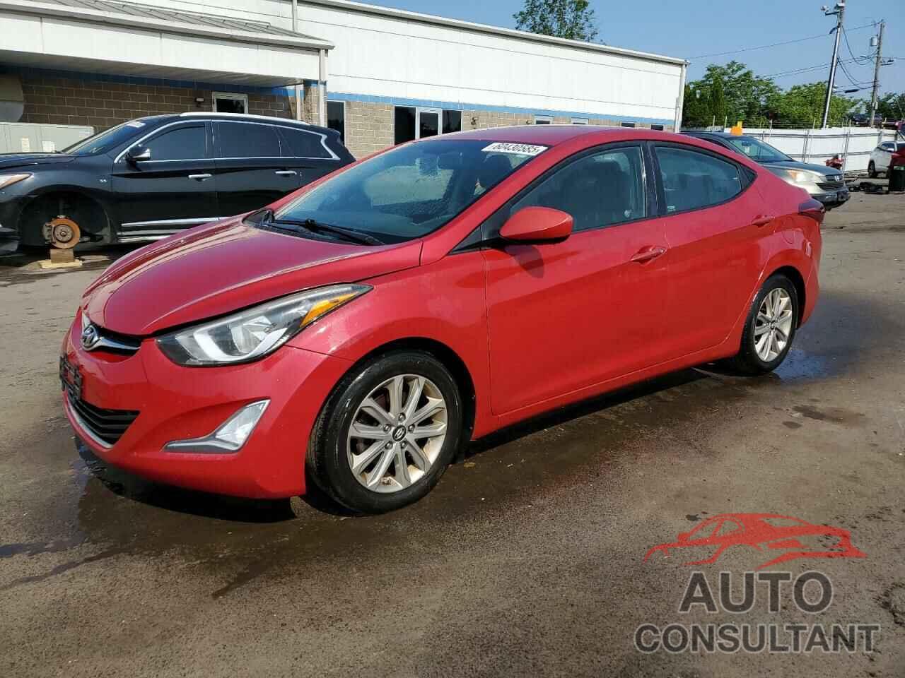 HYUNDAI ELANTRA 2014 - KMHDH4AEXEU049682