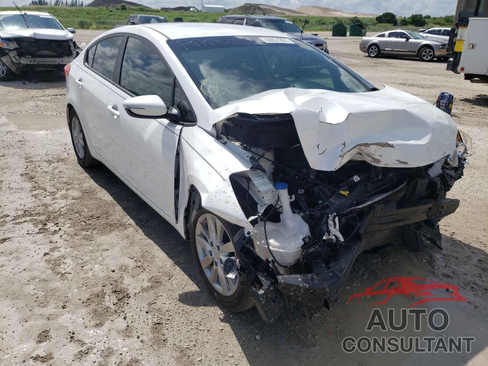 KIA FORTE 2016 - KNAFX4A61G5480592