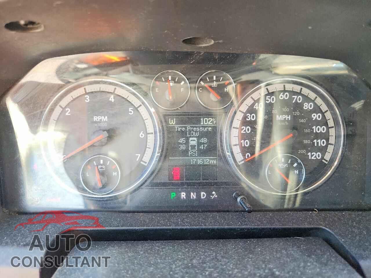 DODGE RAM 1500 2012 - 1C6RD7LT5CS119091