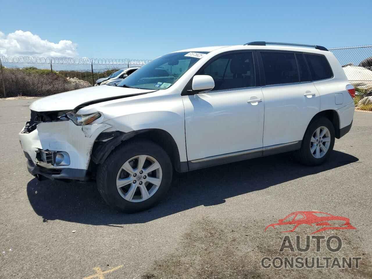 TOYOTA HIGHLANDER 2012 - 5TDZK3EH5CS079751