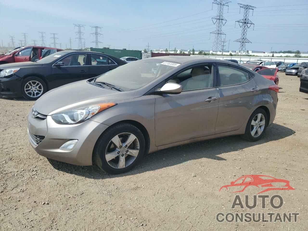 HYUNDAI ELANTRA 2012 - 5NPDH4AE7CH063356