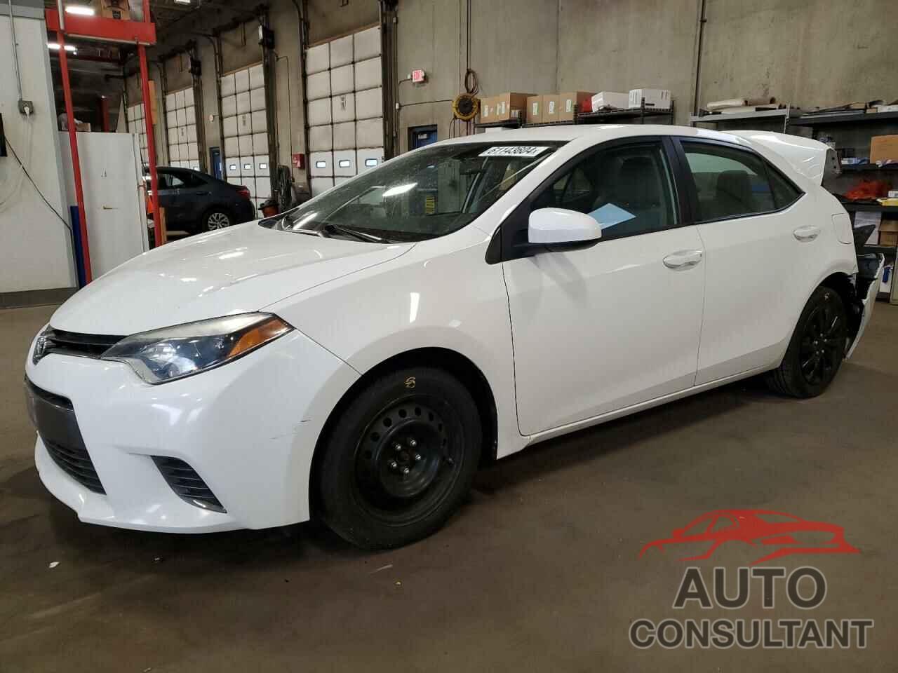 TOYOTA COROLLA 2016 - 2T1BURHE6GC606324