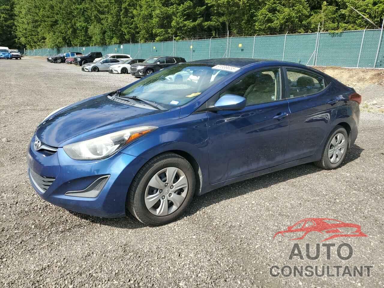 HYUNDAI ELANTRA 2016 - 5NPDH4AE6GH785732