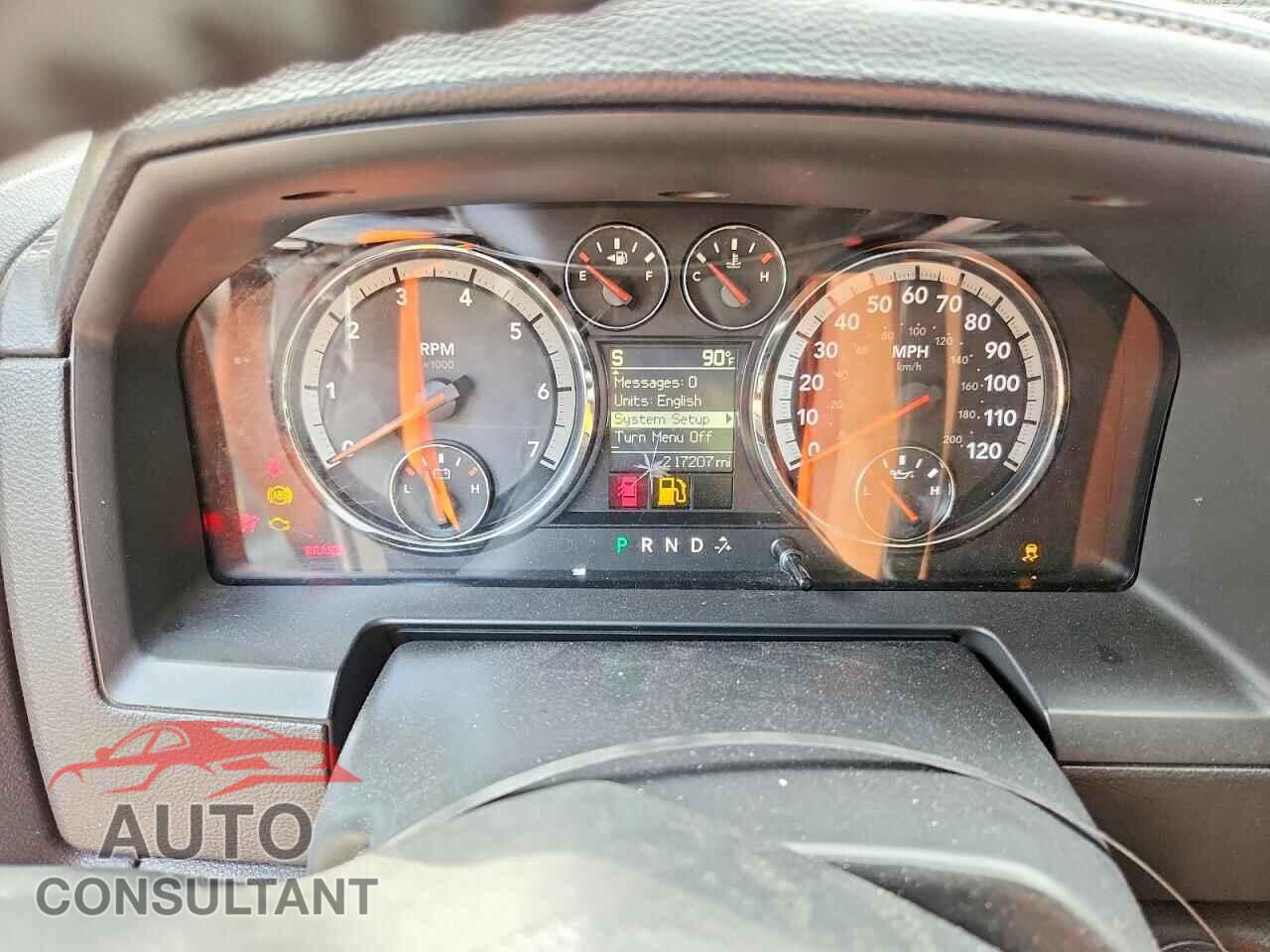 DODGE RAM 1500 2012 - 1C6RD7HT1CS198848