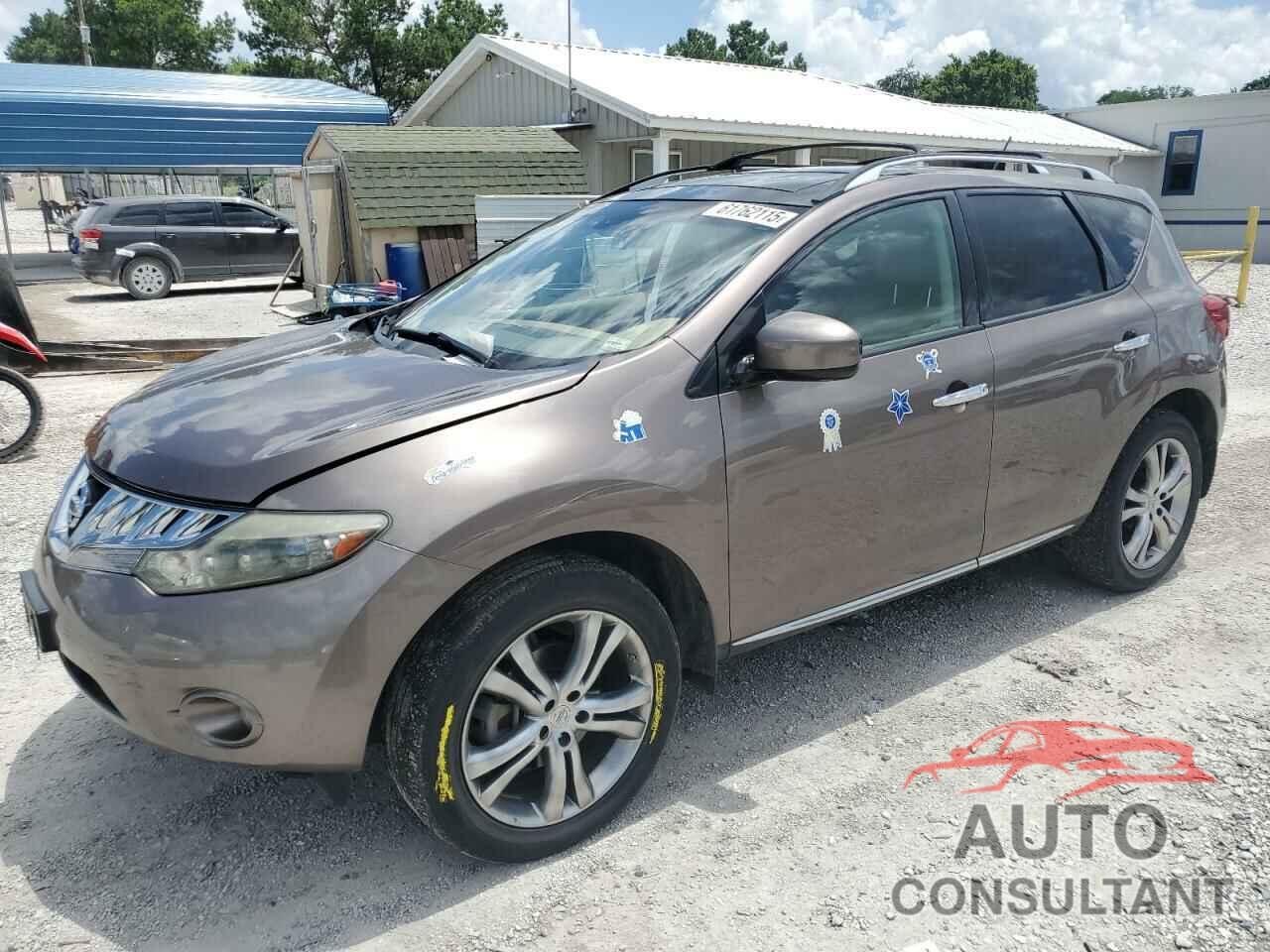 NISSAN MURANO 2009 - JN8AZ18W09W126494