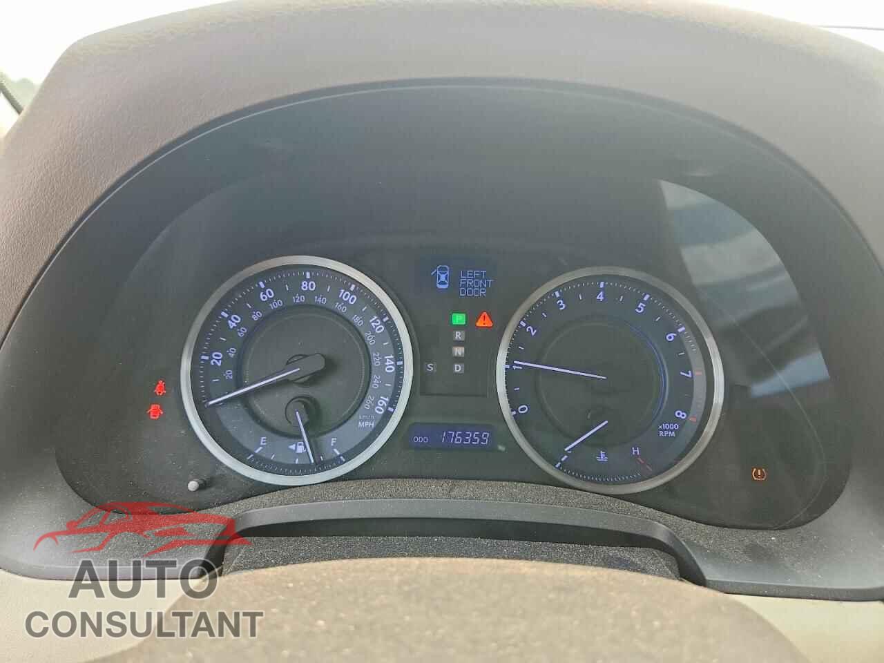 LEXUS IS 2011 - JTHCE5C23B5000989