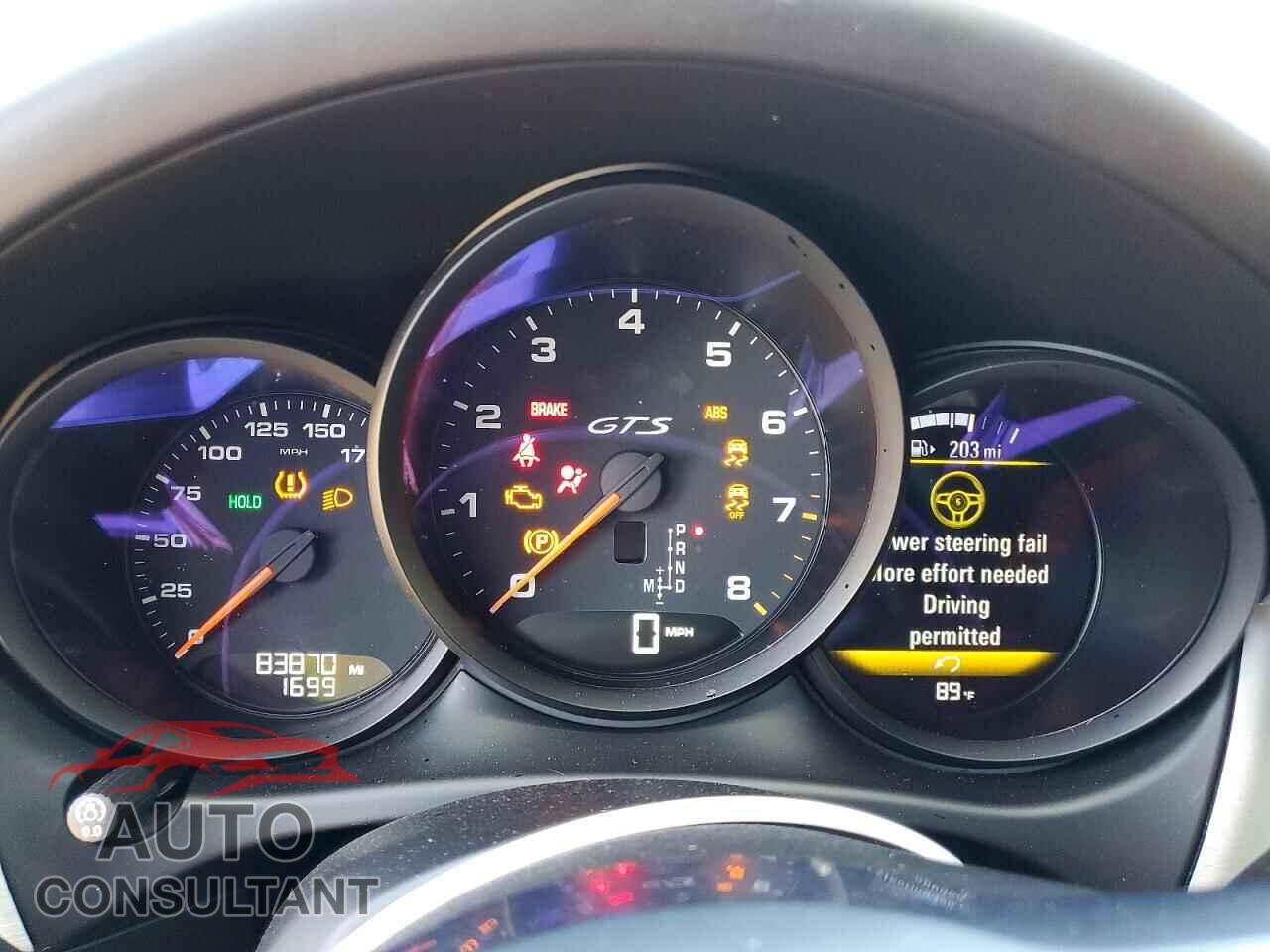 PORSCHE MACAN 2017 - WP1AG2A57HLB51139