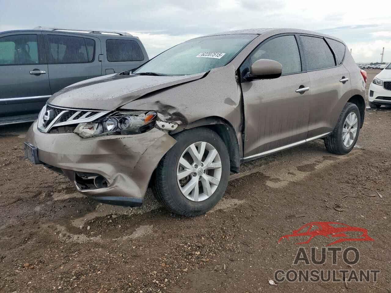 NISSAN MURANO 2012 - JN8AZ1MU0CW121047