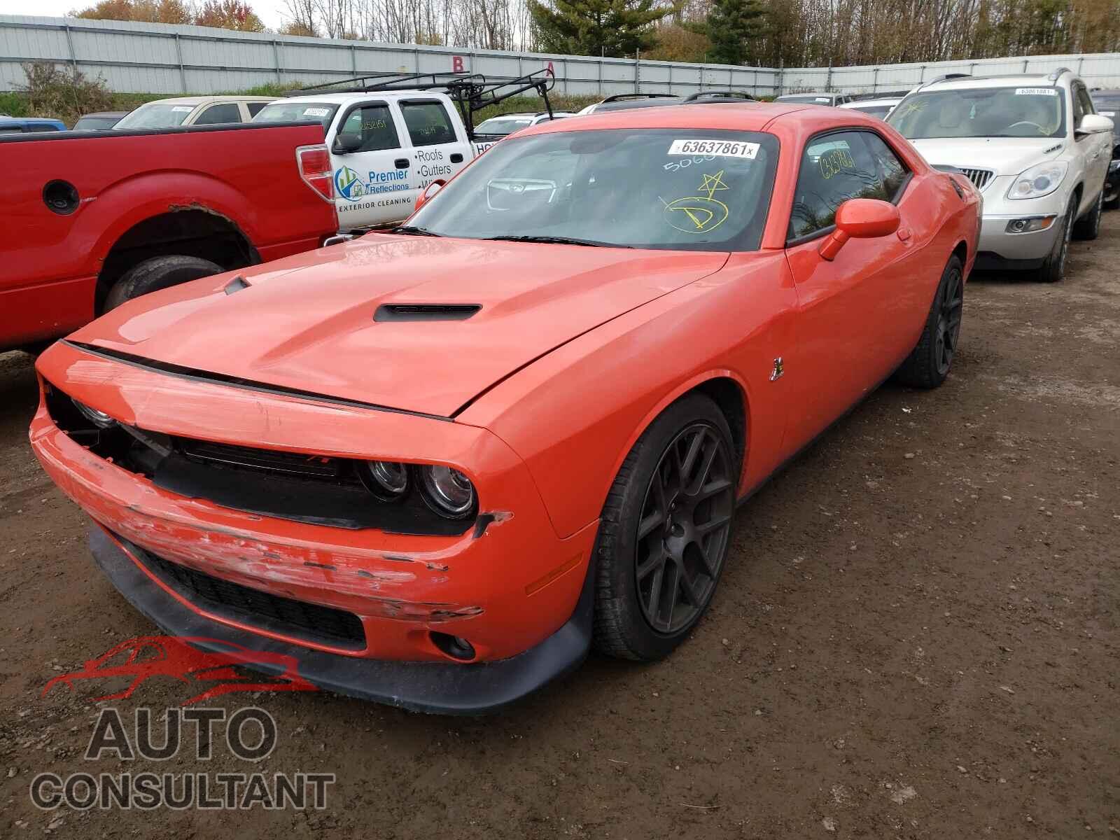 DODGE CHALLENGER 2017 - 2C3CDZFJ5HH601356