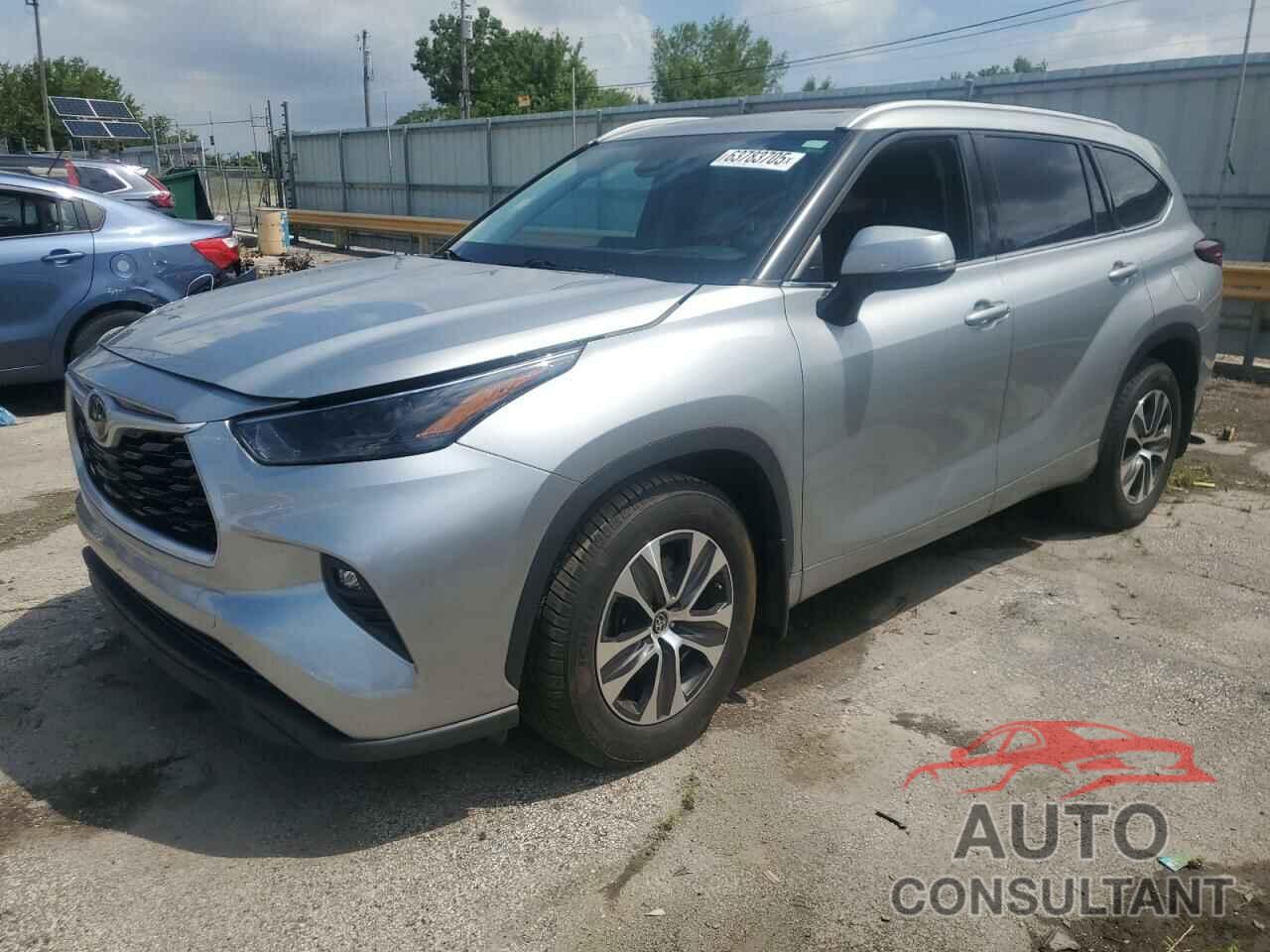 TOYOTA HIGHLANDER 2022 - 5TDGZRBH0NS184419