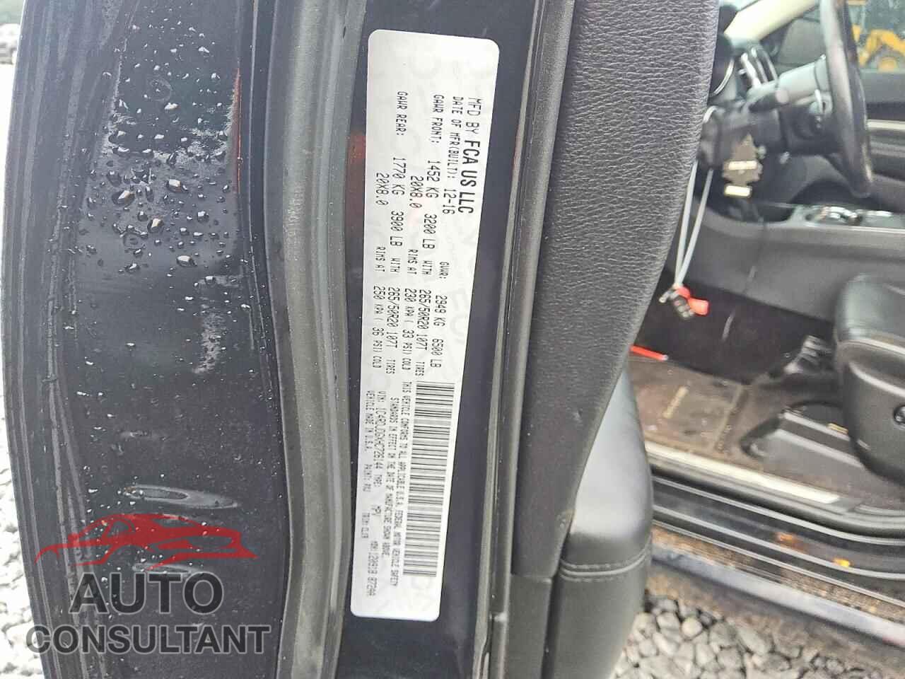 DODGE DURANGO 2017 - 1C4RDJDGXHC726144