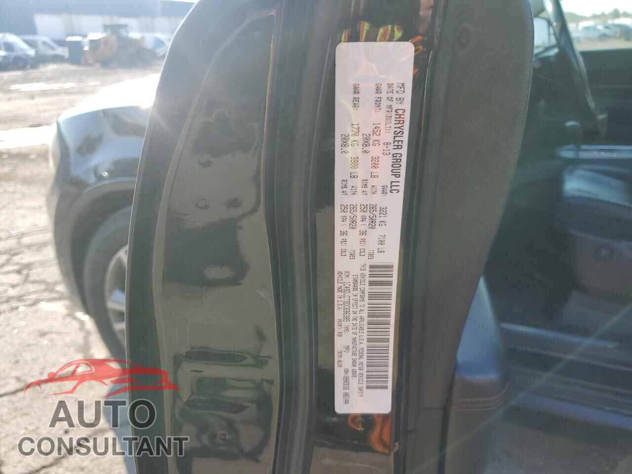 DODGE DURANGO 2013 - 1C4SDJCT9DC696385