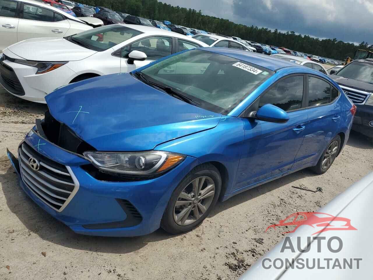 HYUNDAI ELANTRA 2018 - 5NPD84LF4JH363634