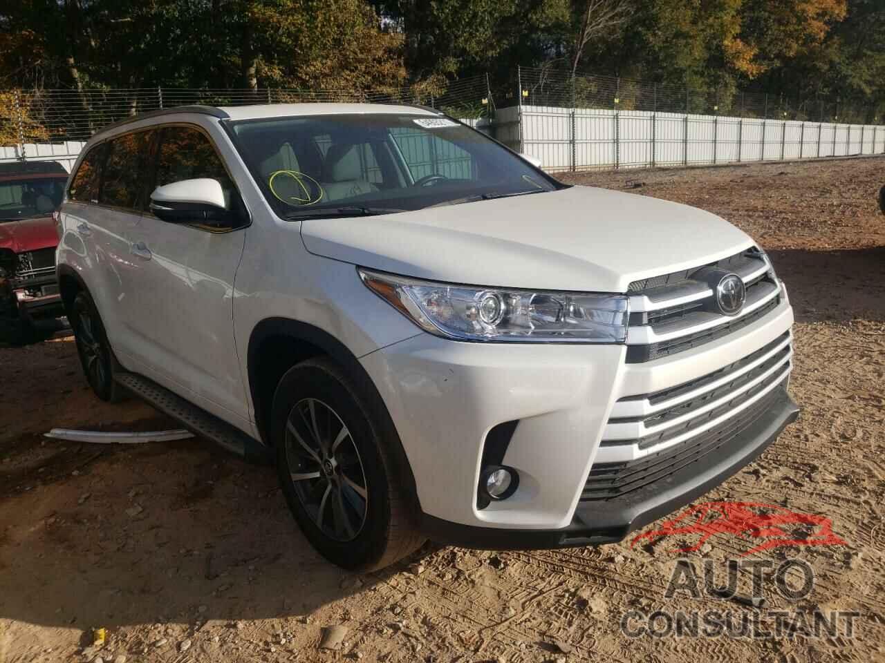 TOYOTA HIGHLANDER 2018 - 5TDKZRFHXJS546657
