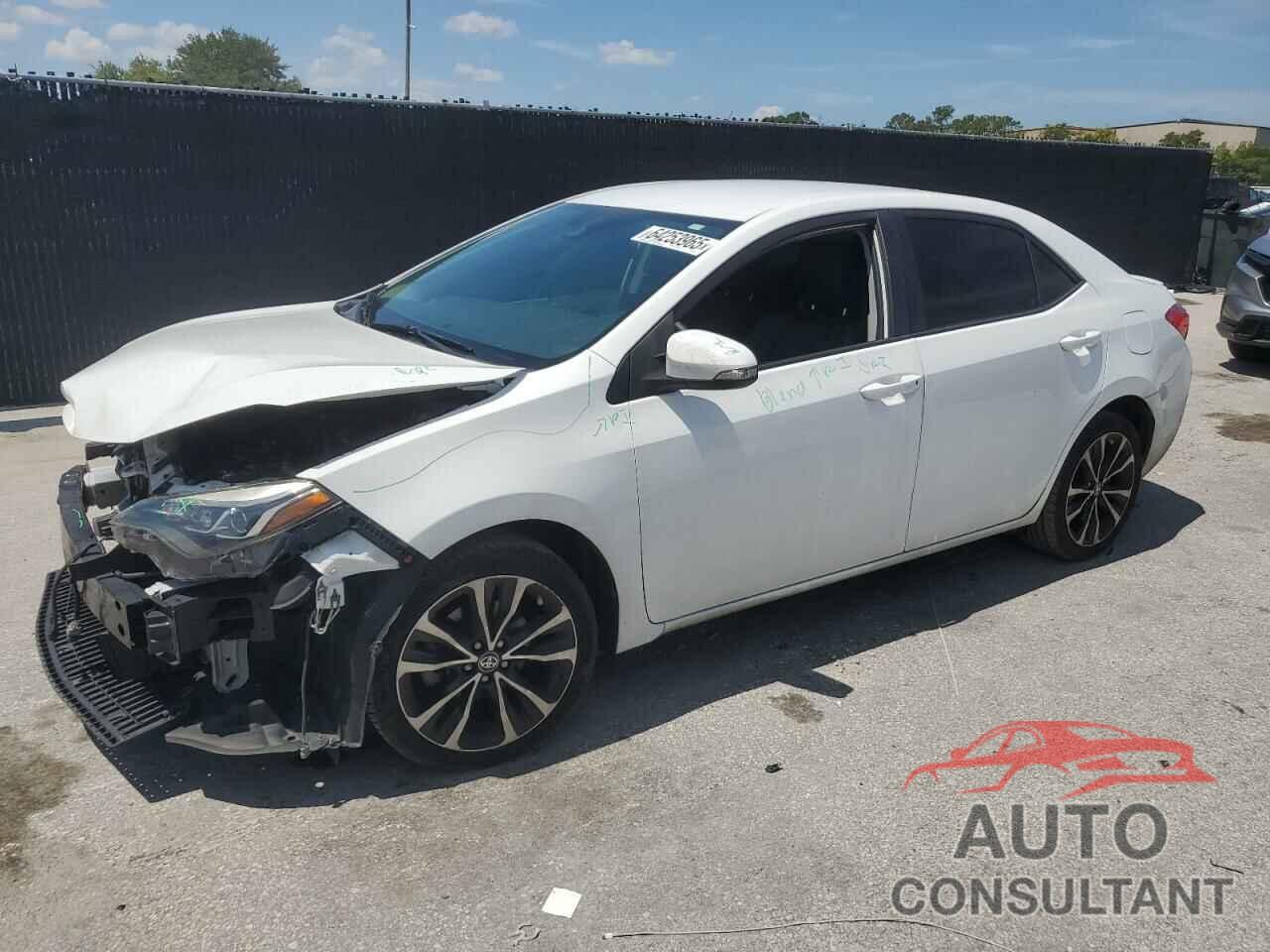 TOYOTA COROLLA 2017 - 5YFBURHE3HP594084