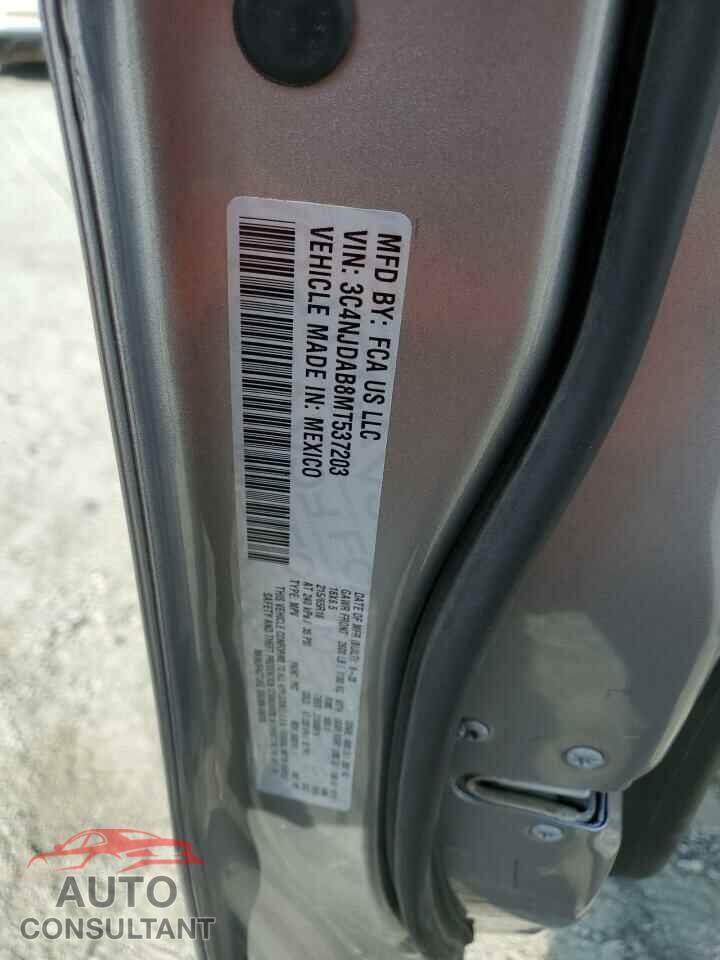 JEEP COMPASS 2021 - 3C4NJDAB8MT537203