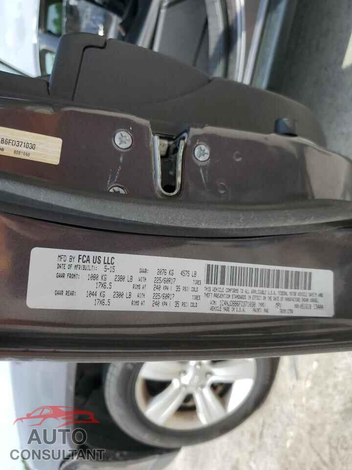 JEEP COMPASS 2015 - 1C4NJDBB6FD371030