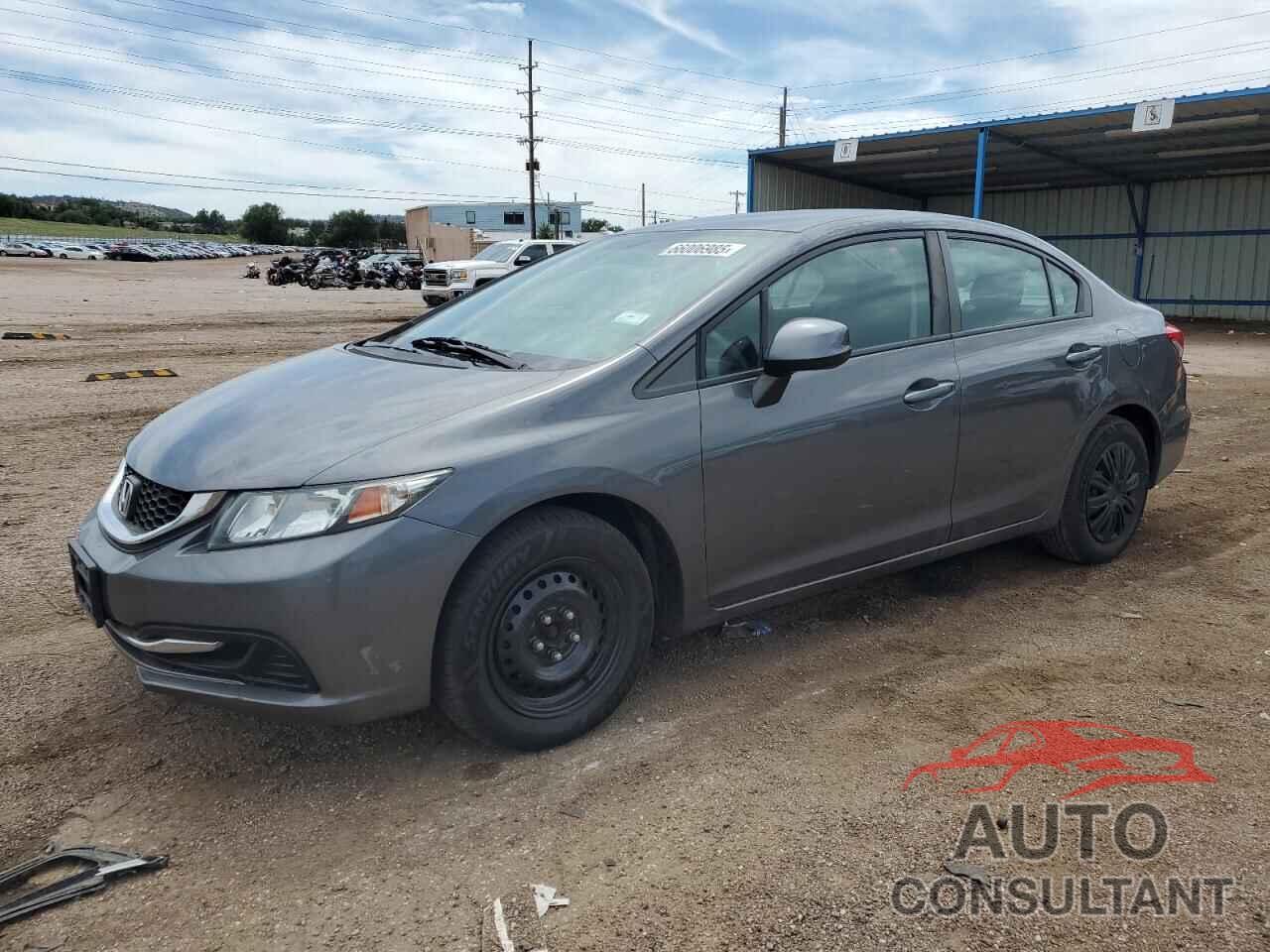 HONDA CIVIC 2013 - 2HGFB2F53DH545647