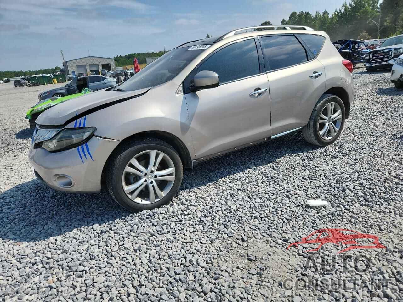 NISSAN MURANO 2009 - JN8AZ18W69W139606
