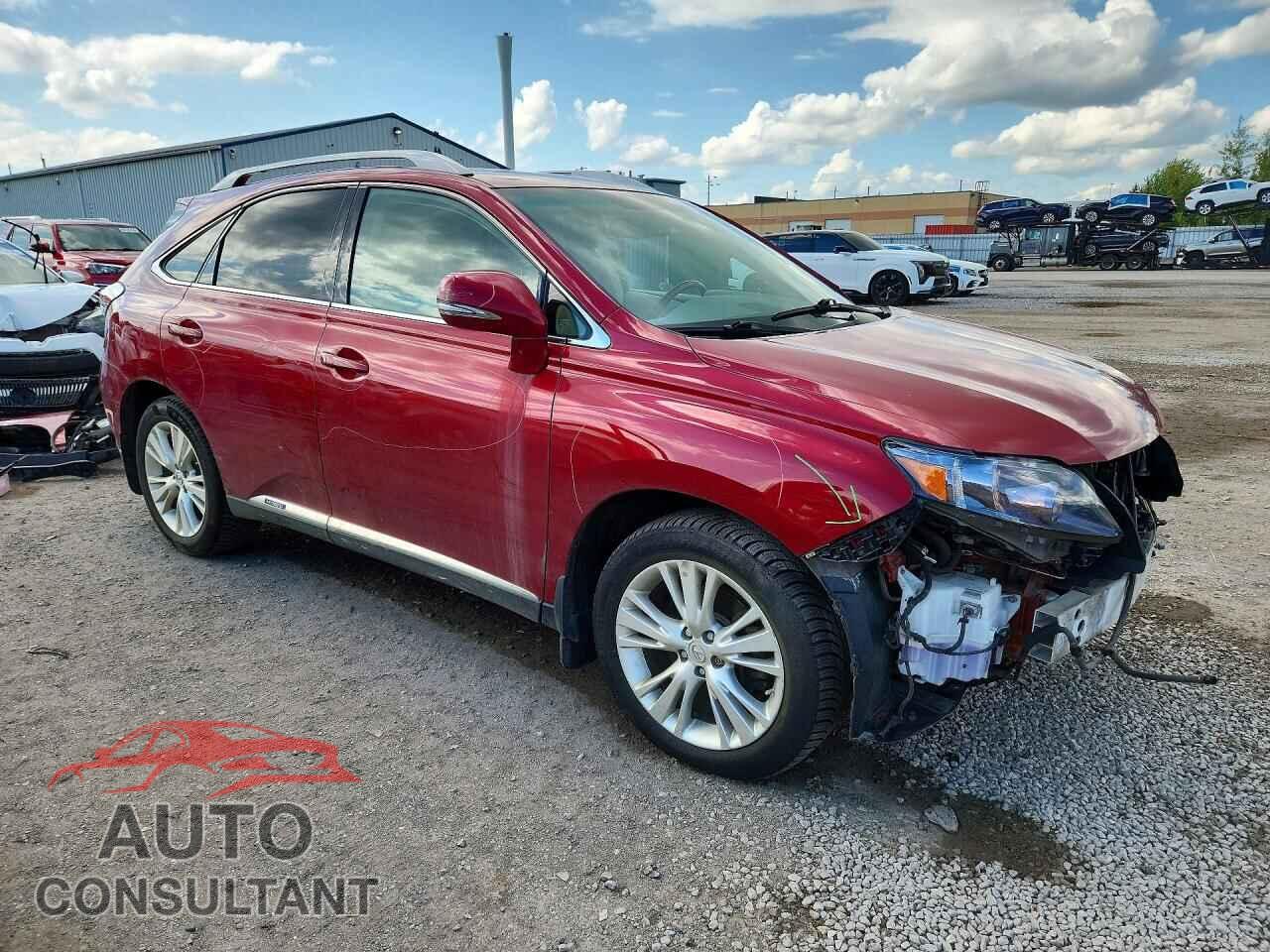 LEXUS RX450 2010 - JTJBC1BA6A2015360
