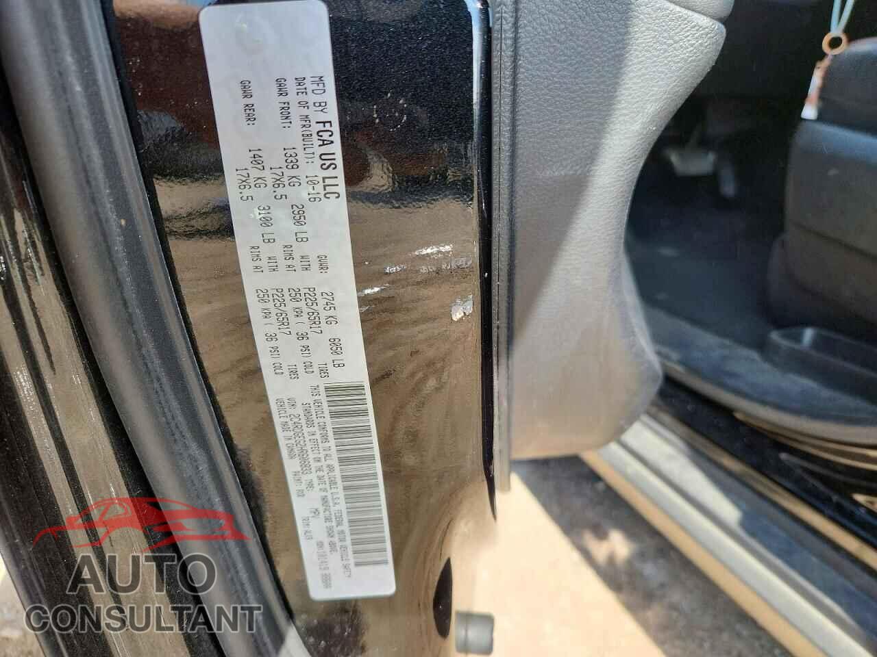 DODGE CARAVAN 2017 - 2C4RDGEG2HR606833